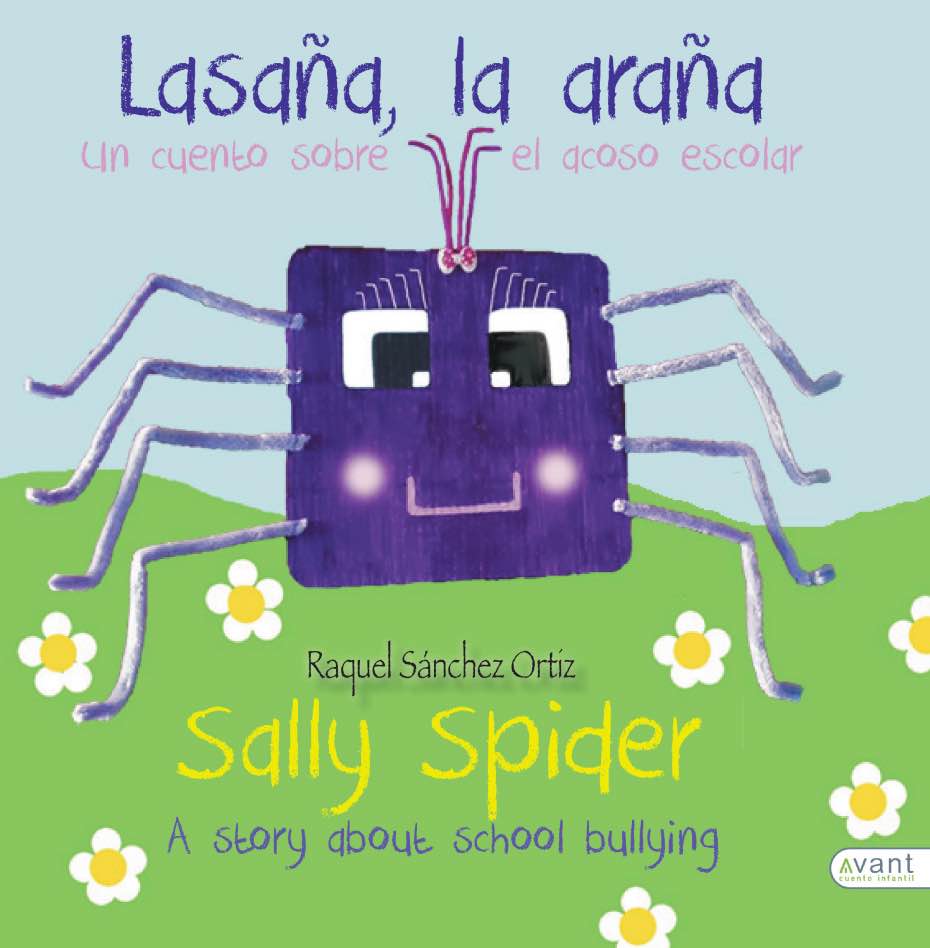 Portada del cuento infantil 'Lasaña, la araña'