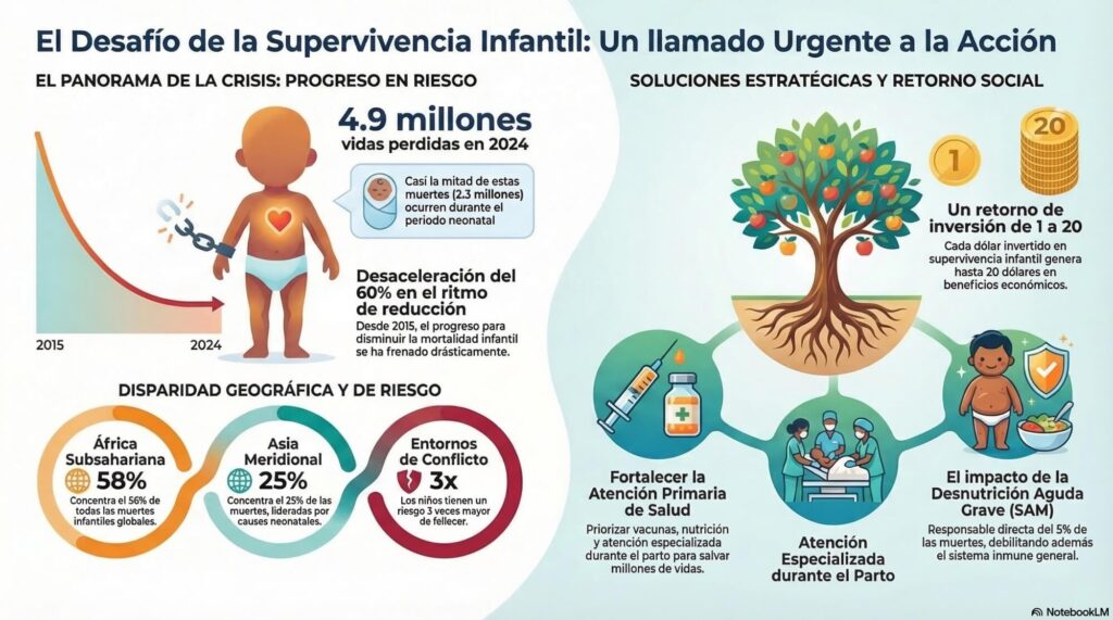 ¿Dónde y por qué pierden la vida los niños en el mundo?